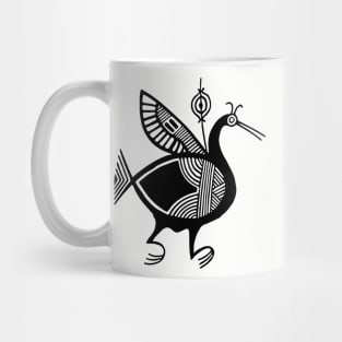 Cypriot bird - timeless abstraction Mug